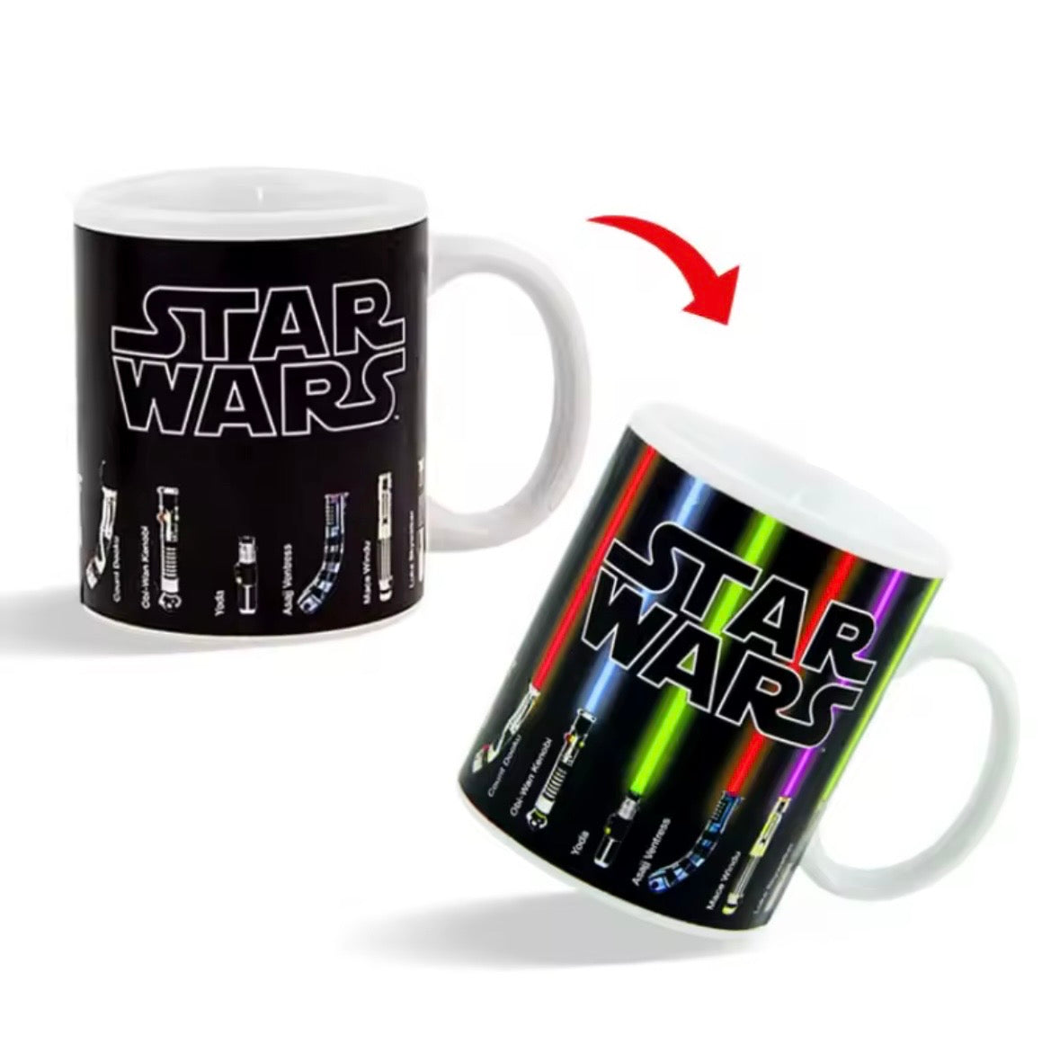 Heat Response Mug- LightSabers